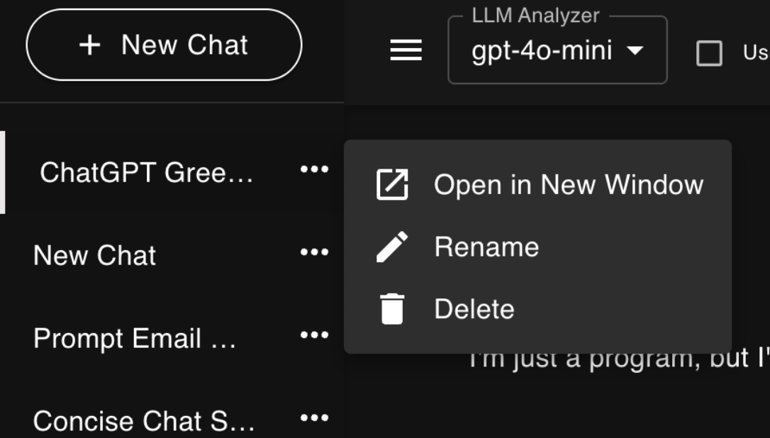 Chat List