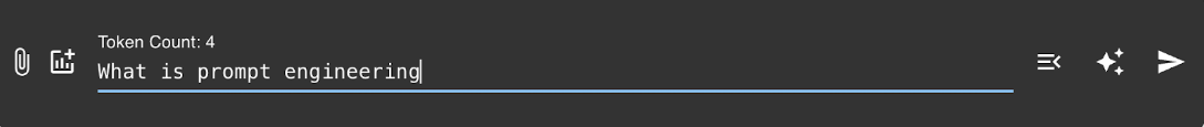 Prompt Input Bar